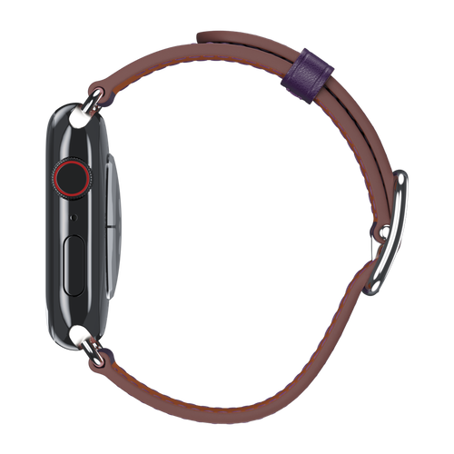 Dark Aubergine Contemporary Buckle for Apple Watch