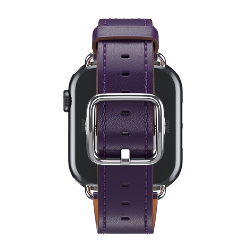 Dark Aubergine Contemporary Buckle for Apple Watch