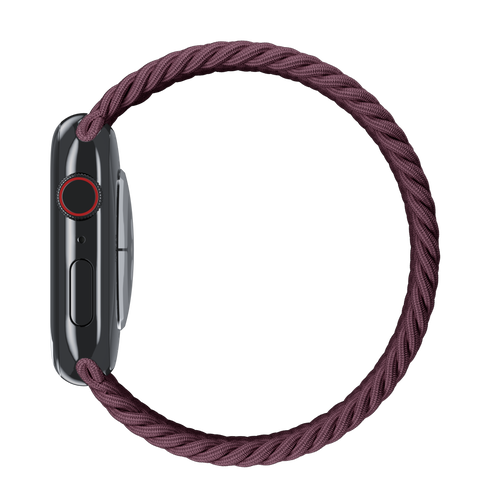 Dark Cherry Braided Solo Loop for Apple Watch