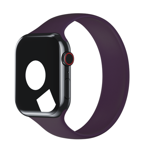 Dark Cherry Solo Loop for Apple Watch