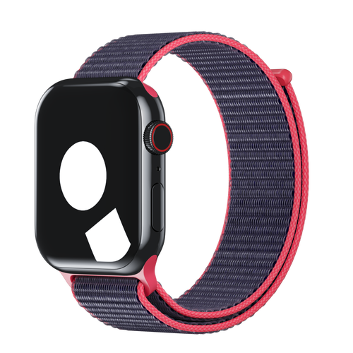 Electric Pink Sport Loop for Apple Watch