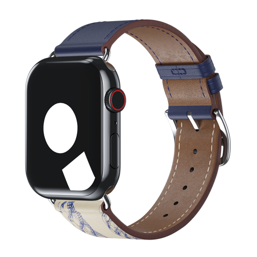 Encre/Béton Single Tour for Apple Watch iSTRAP