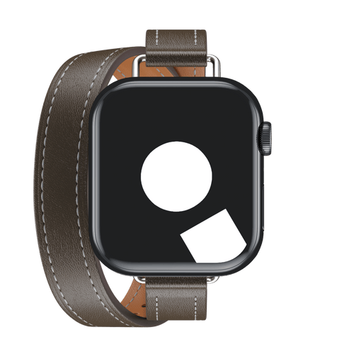 Etoupe Attelage Double Tour for Apple Watch iSTRAP