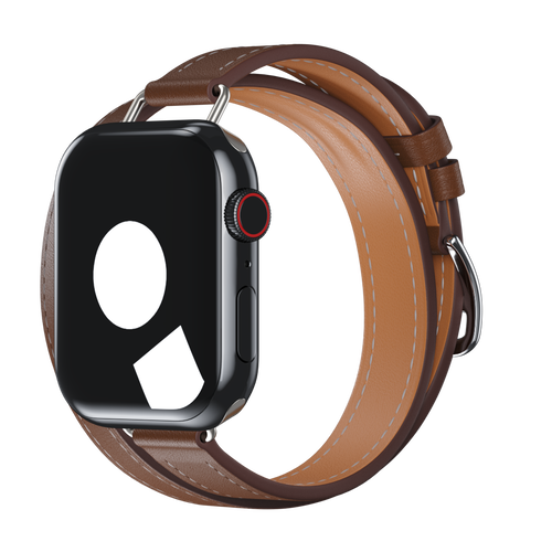 Fauve Attelage Double Tour for Apple Watch iSTRAP