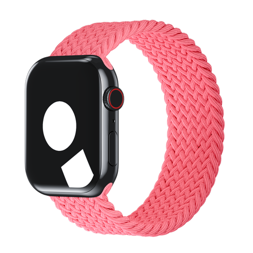 Guava Braided Solo Loop for Apple Watch