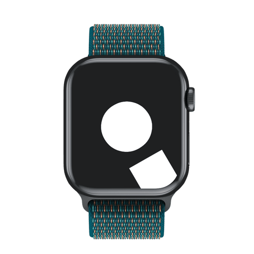Hyper Crimson Neptune Green Sport Loop for Apple Watch