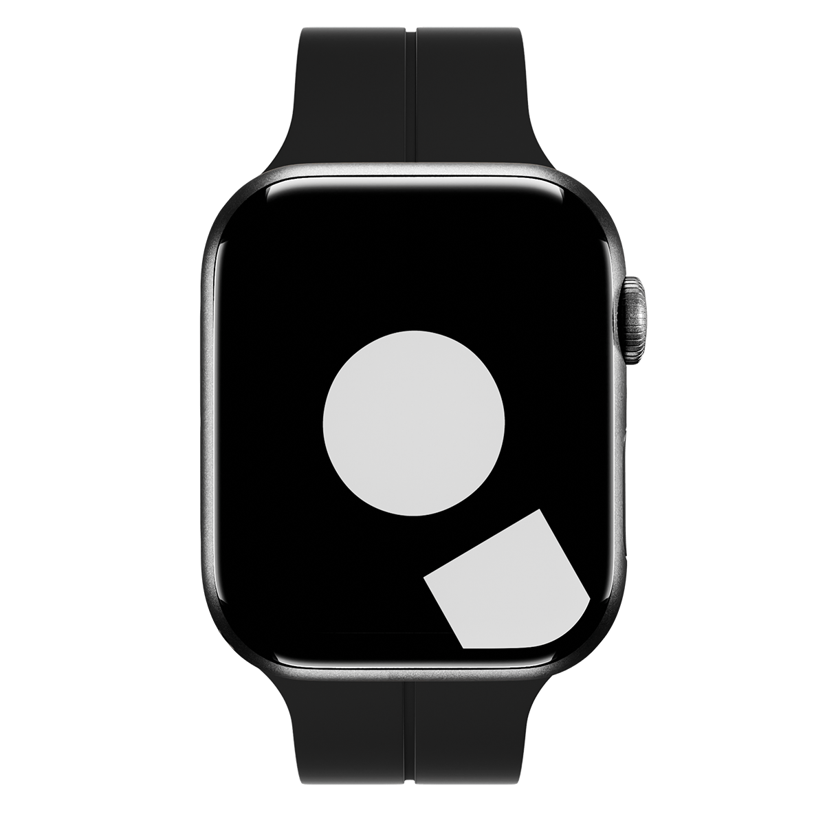 Black D-Buckle Sport Band for Apple Watch