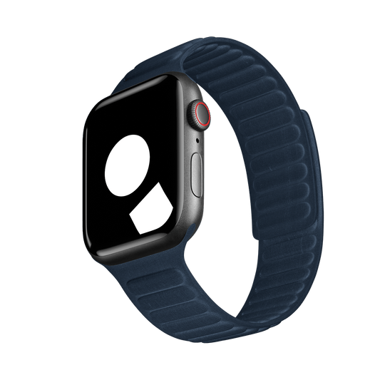 Blue Magnetic Link for Apple Watch