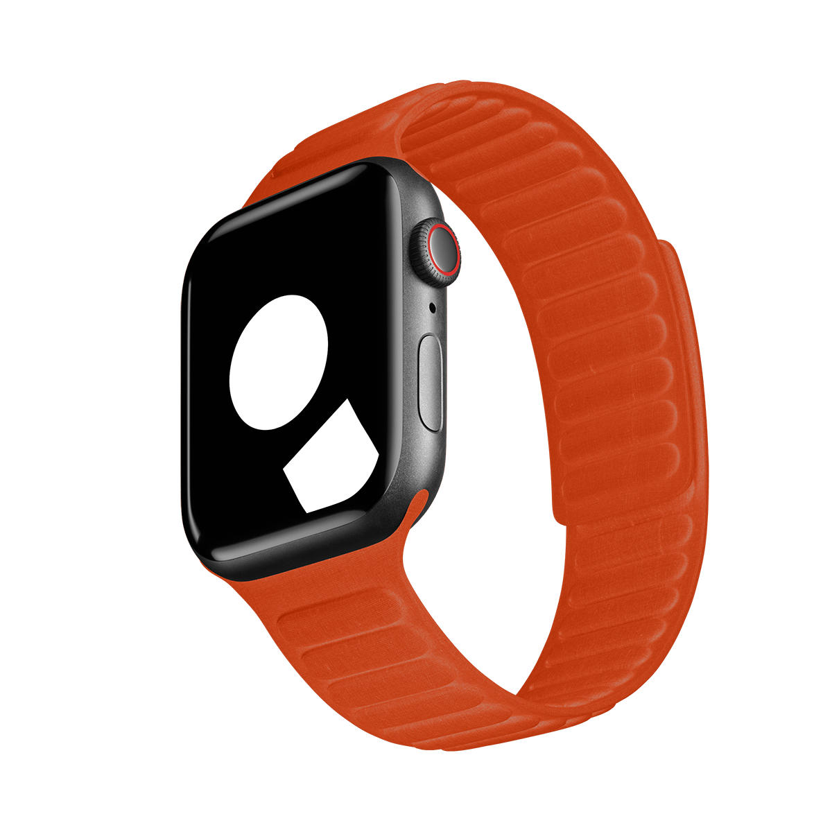 Orange Magnetic Link for Apple Watch