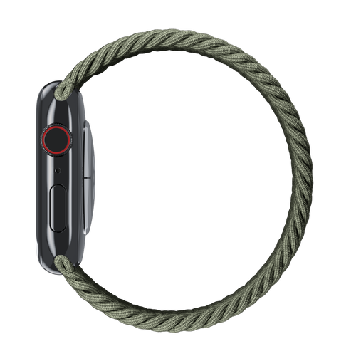 Inverness Green Braided Solo Loop for Apple Watch