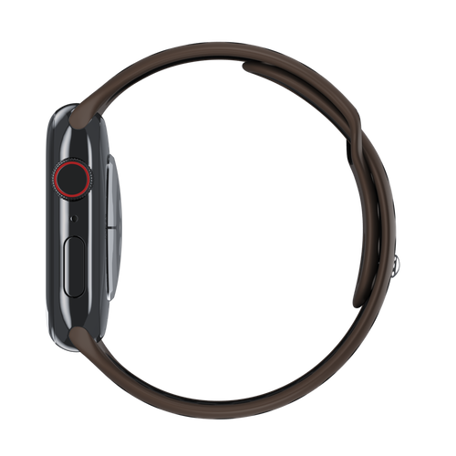 Ironstone/Black Sport Band Active for Apple Watch