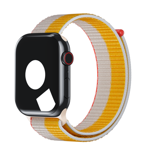 Maize/White Sport Loop for Apple Watch