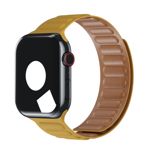 Marigold Leather Link for Apple Watch iSTRAP