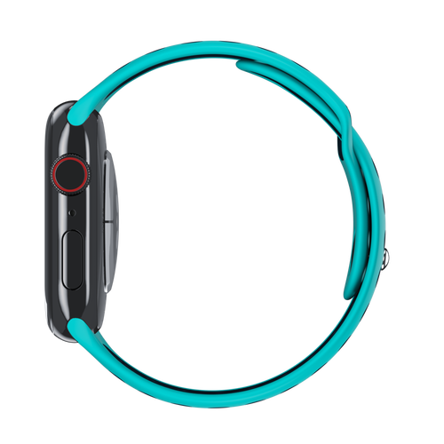 Marine Green/Blue Horizon Sport Band Active for Apple Watch