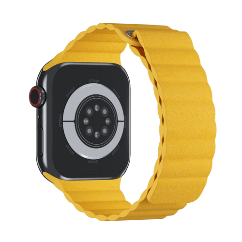 Meyer Lemon Leather Loop for Apple Watch iSTRAP