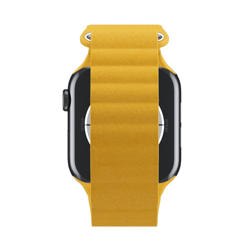 Meyer Lemon Leather Loop for Apple Watch iSTRAP