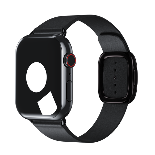 Midnight Black Modern Buckle for Apple Watch