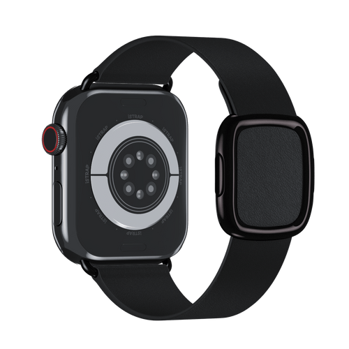 Midnight Black Modern Buckle for Apple Watch iSTRAP