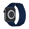 Midnight Blue Leather Loop for Apple Watch iSTRAP