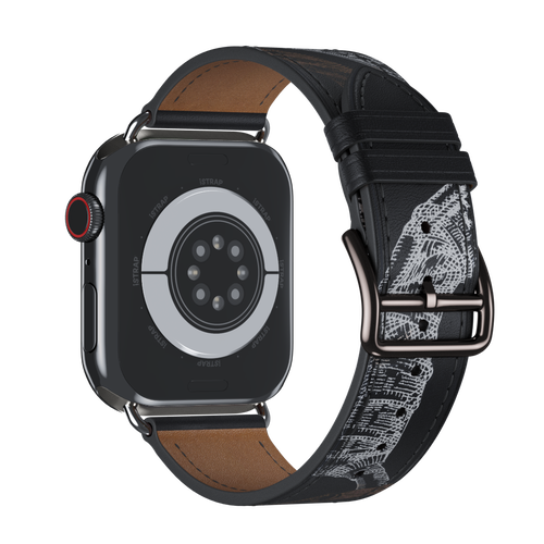 Noir Allover Print Single Tour for Apple Watch