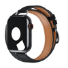 Noir Attelage Double Tour for Apple Watch iSTRAP