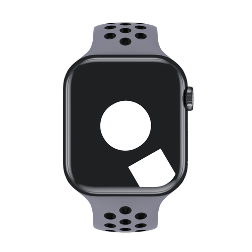 Obsidian Mist/Black Sport Band Active for Apple Watch