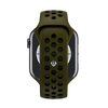 Olive Flak/Black Sport Band Active for Apple Watch iSTRAP