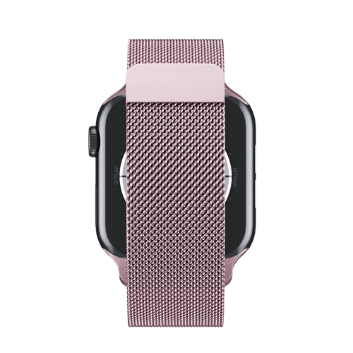 Pink Milanese Loop for Apple Watch