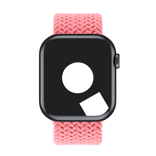 Pink Punch Braided Solo Loop for Apple Watch iSTRAP