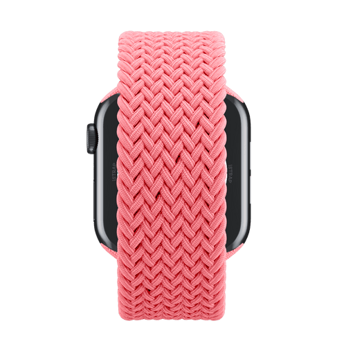 Pink Punch Braided Solo Loop for Apple Watch iSTRAP