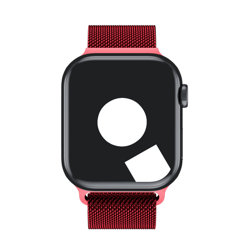 Red Milanese Loop for Apple Watch iSTRAP