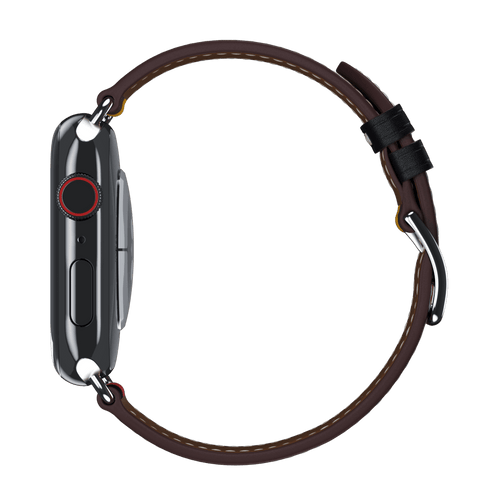 Rose Azalée/Noir Single Tour for Apple Watch iSTRAP