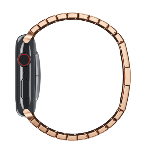 Rose Gold Link Bracelet for Apple Watch