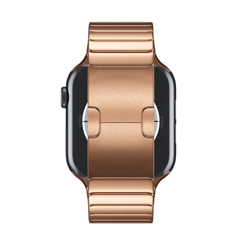 Rose Gold Link Bracelet for Apple Watch