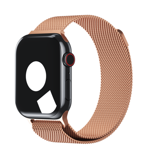 Apple 44mm space black milanese loop hotsell