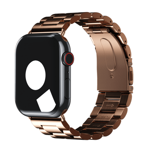 Rose Gold Tri Link Bracelet for Apple Watch
