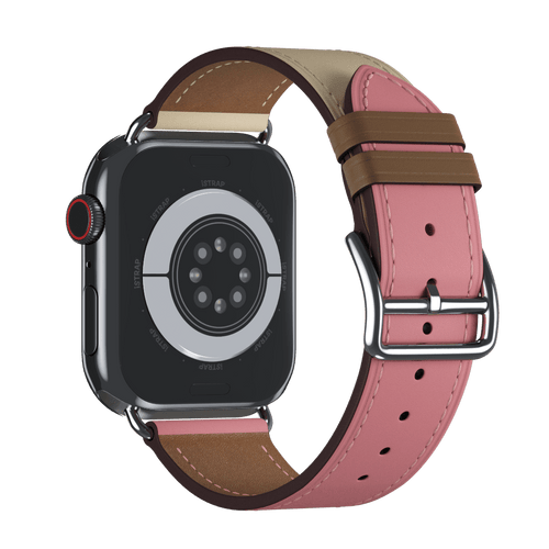 Rose Sakura/Craie/Argile Single Tour for Apple Watch