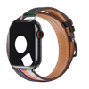 Rouge H/Bleu Saphir Attelage Double Tour for Apple Watch iSTRAP