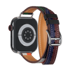 Rouge H/Bleu Saphir Attelage Double Tour for Apple Watch iSTRAP