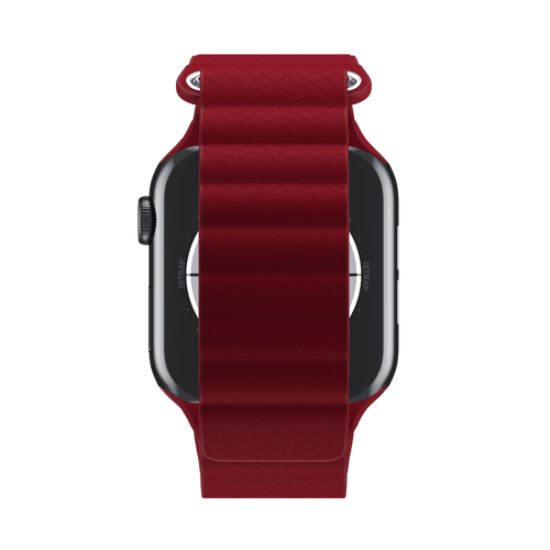 Ruby Leather Loop for Apple Watch iSTRAP