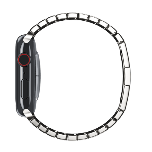 Silver Link Bracelet for Apple Watch iSTRAP