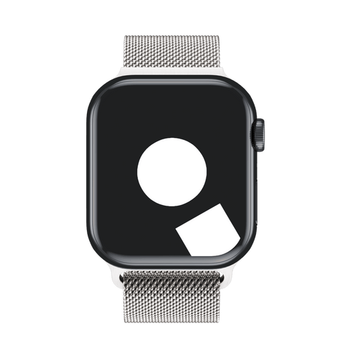 Silver Milanese Loop Band for Apple Watch iSTRAP