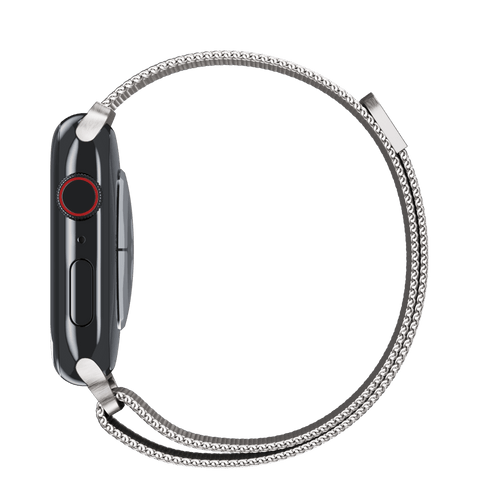 Silver band apple watch series 3 shop
