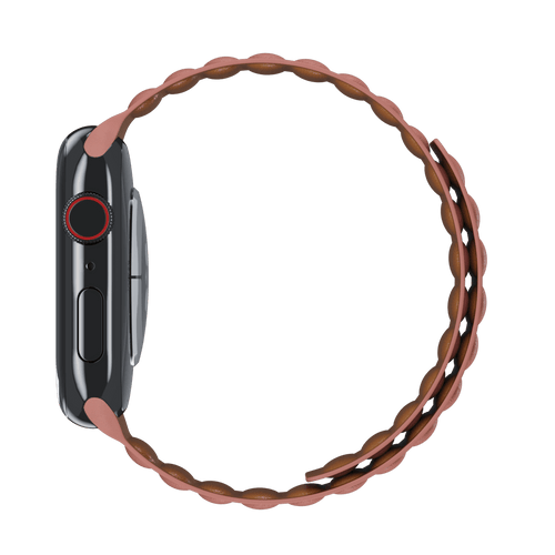 Soft Pink Leather Link for Apple Watch iSTRAP