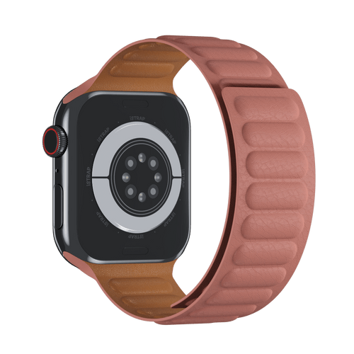 Soft Pink Leather Link for Apple Watch iSTRAP