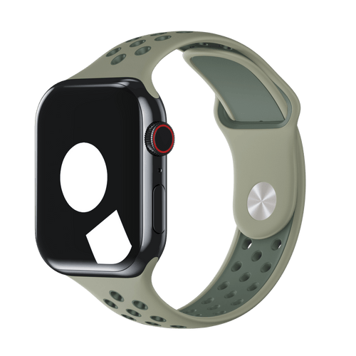 Spruce Fog/Vintage Lichen Sport Band Active for Apple Watch