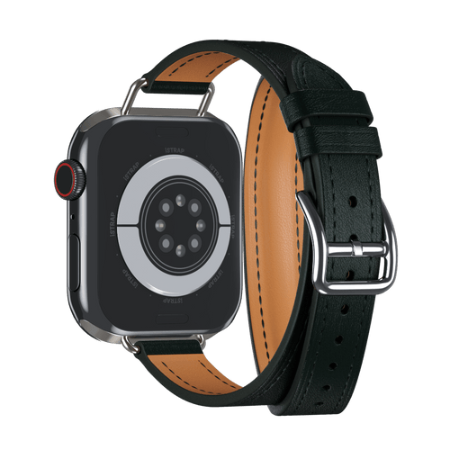 Vert Rousseau Attelage Double Tour for Apple Watch iSTRAP