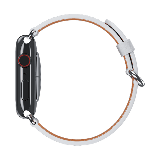 White Classic Buckle for Apple Watch iSTRAP