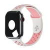 White/Pink Sport Band Active for Apple Watch iSTRAP