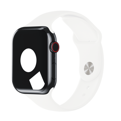 White Sport Band Strap for Apple Watch iSTRAP